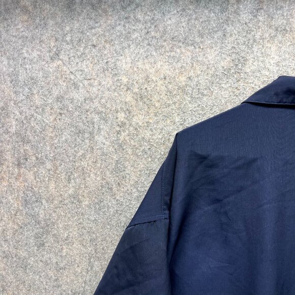 Vintage Southpole Shirt Mens XXL Blue Hawaiian Button Y2K Palm Trees Streetwear - Picture 12 of 14